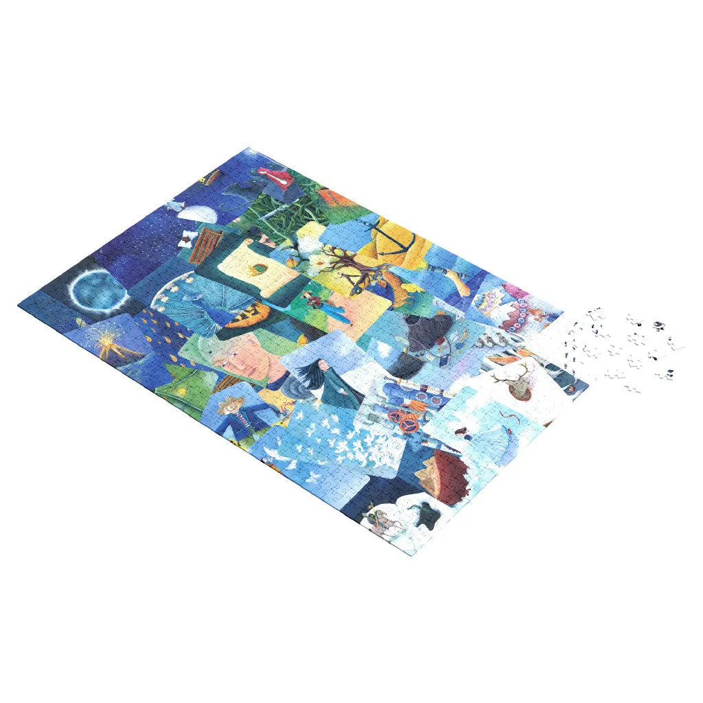 1000 Dixit Puzzle Blue Mishmash