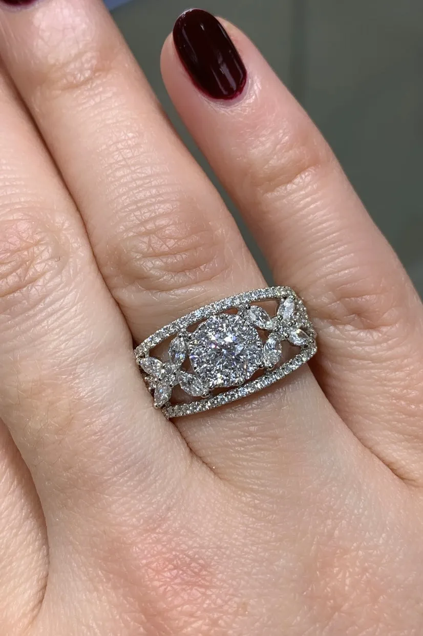 1.46CT T.W. Diamond Ring