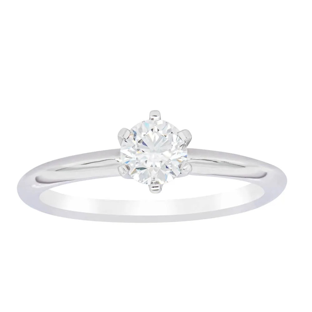 18ct White Gold .50ct Diamond Cosmopolitan Ring