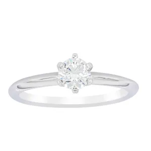 18ct White Gold .50ct Diamond Cosmopolitan Ring