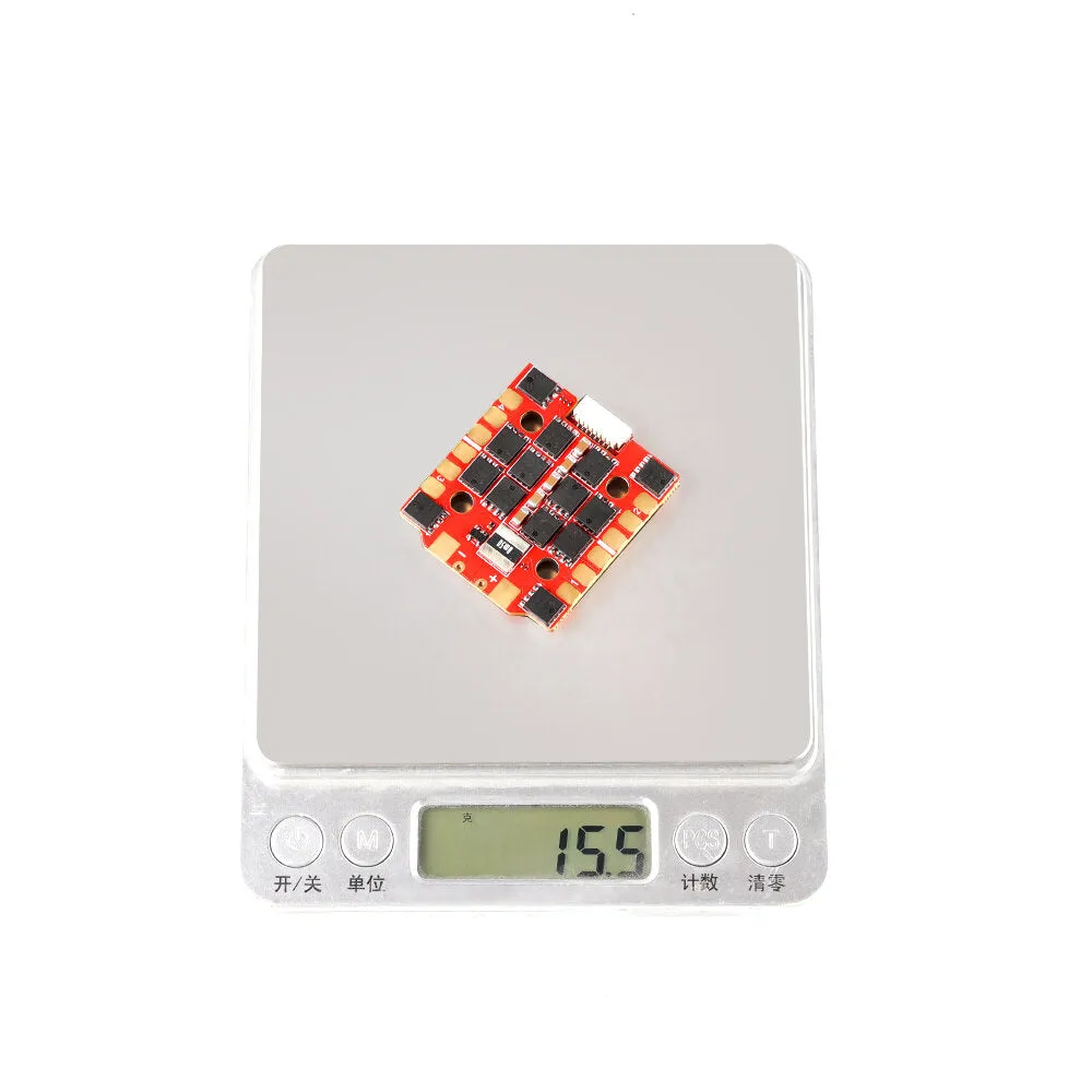 20x20mm HGLRC Zeus V2 45A 3-6S 4in1 BL-S ESC Dshot600 for FPV Racing Drone
