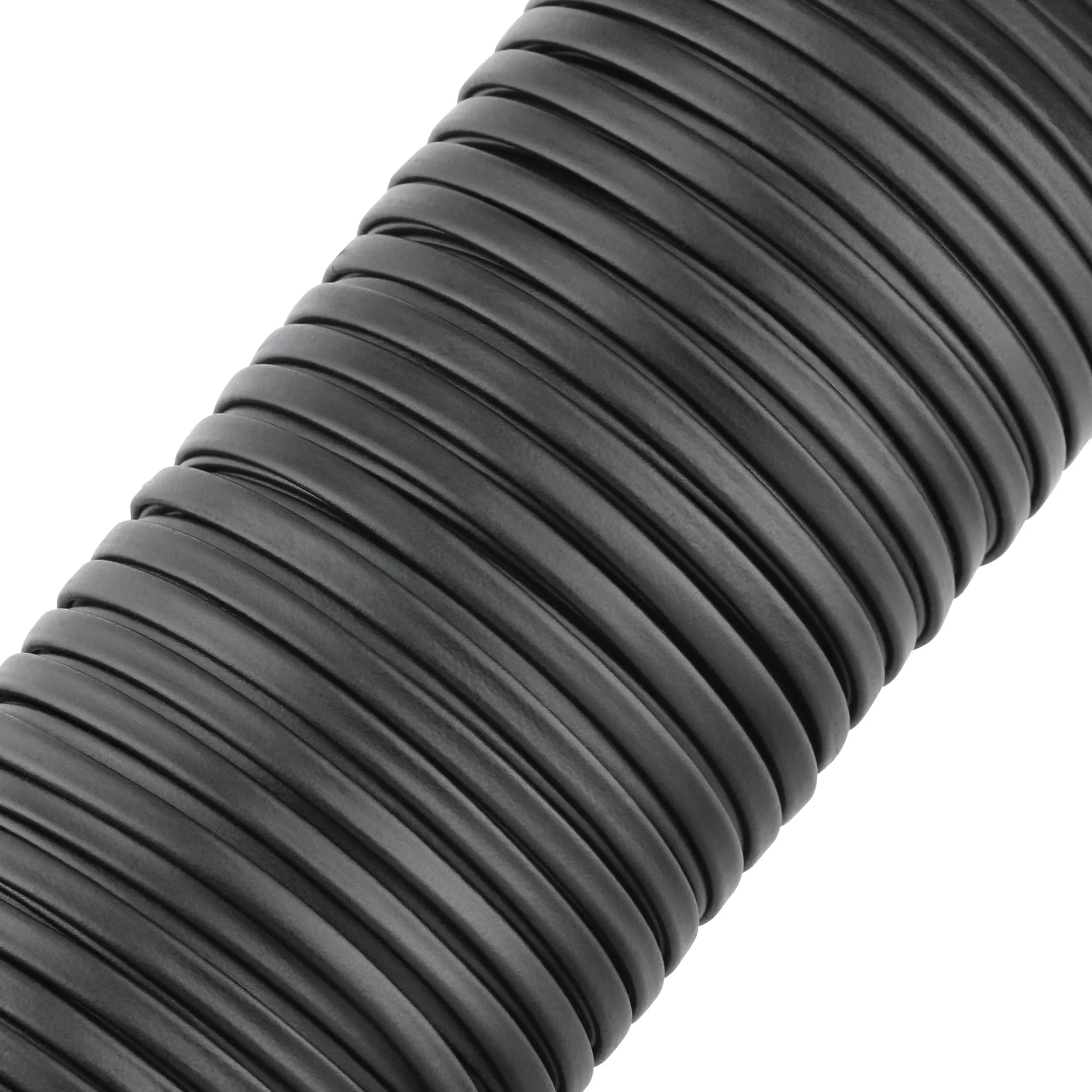 3/16" Black, Lacing, Leather, #P-2311-BLK