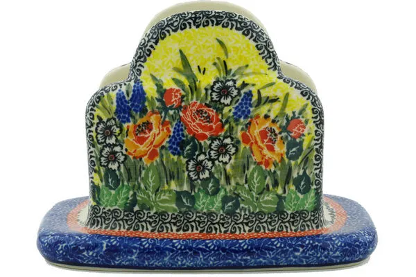 7" Napkin Holder - Splendid Morning Glow