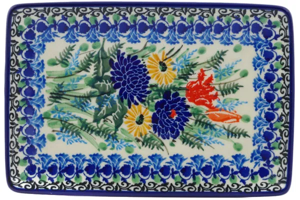 7" Sushi Tray - Splendid Blue Bell