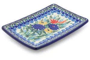 7" Sushi Tray - Splendid Blue Bell