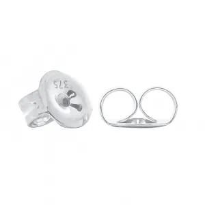 9ct White Gold Small Butterflies