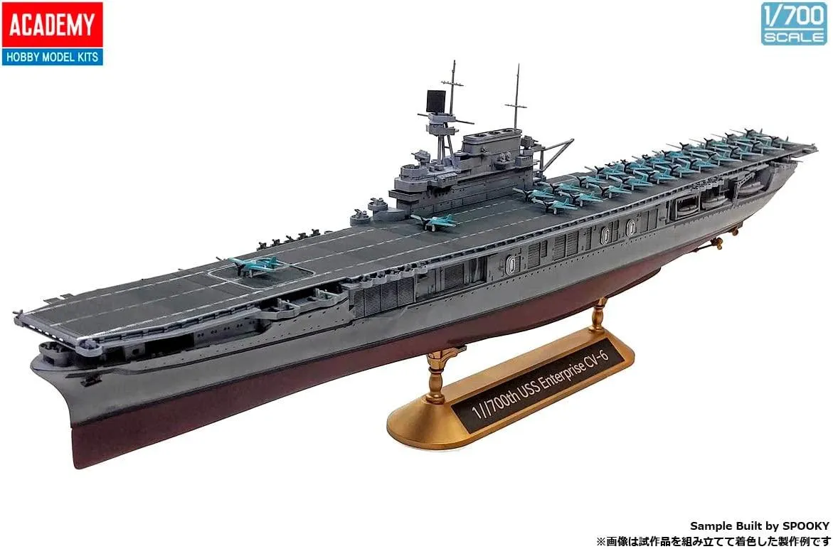 Academy 14409 USS Enterprise CV-6 "Battle of Midway" 1/700 Model Kit