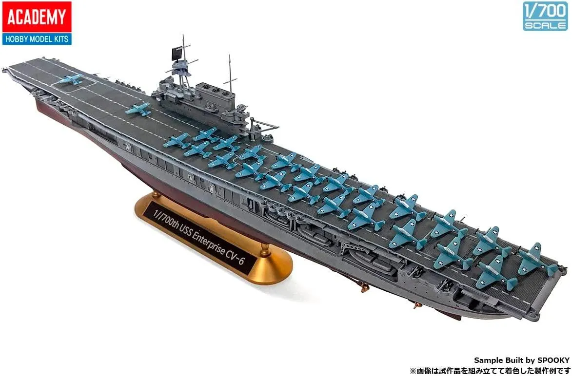 Academy 14409 USS Enterprise CV-6 "Battle of Midway" 1/700 Model Kit