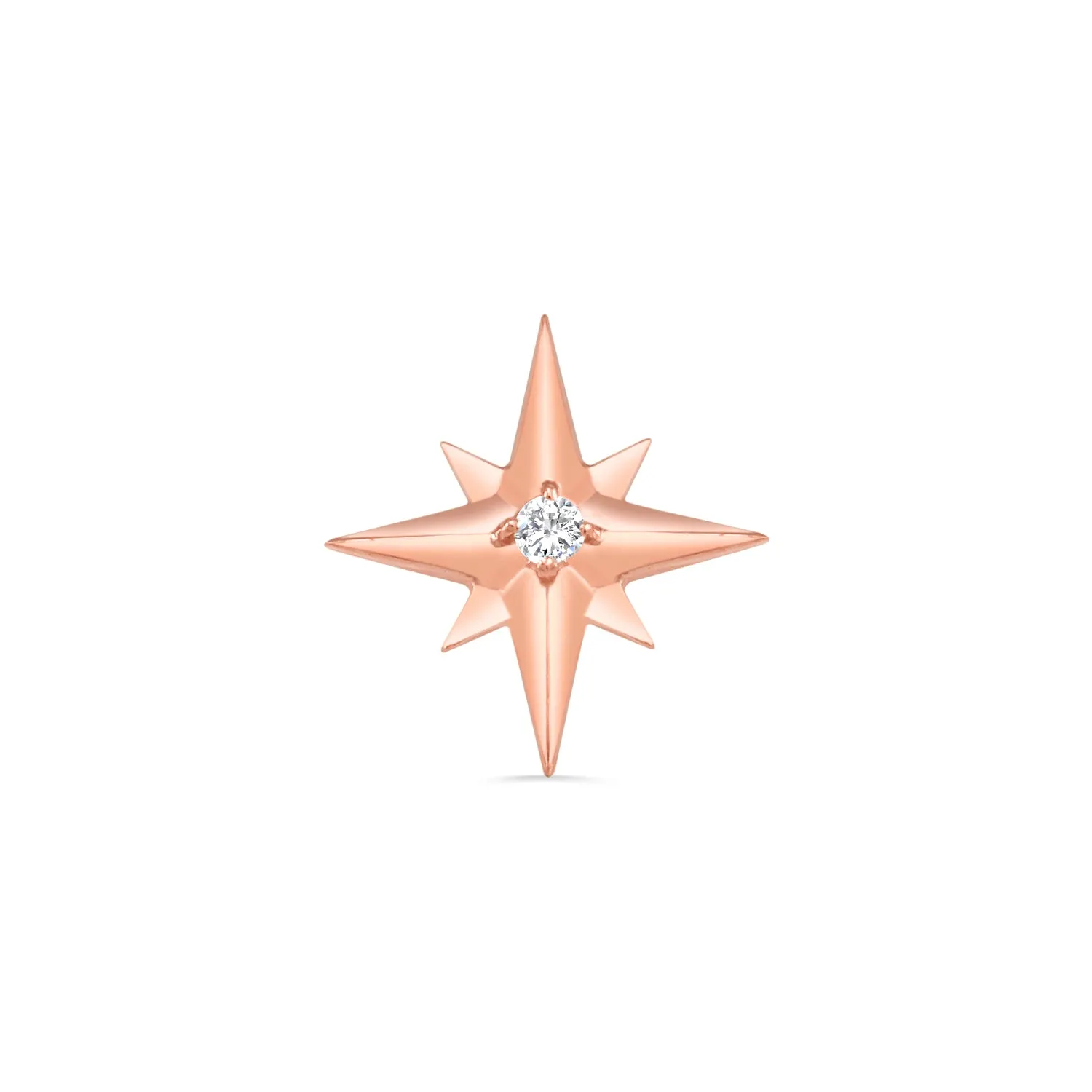 Accented Shining Star with Gem