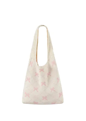 Adore-a-Bow Knitted Bag