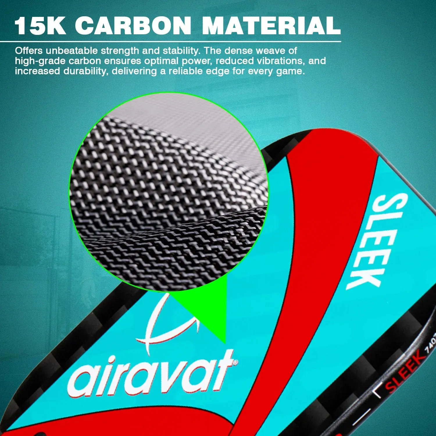 Airavat Sleek 7407 Pickleball Paddle