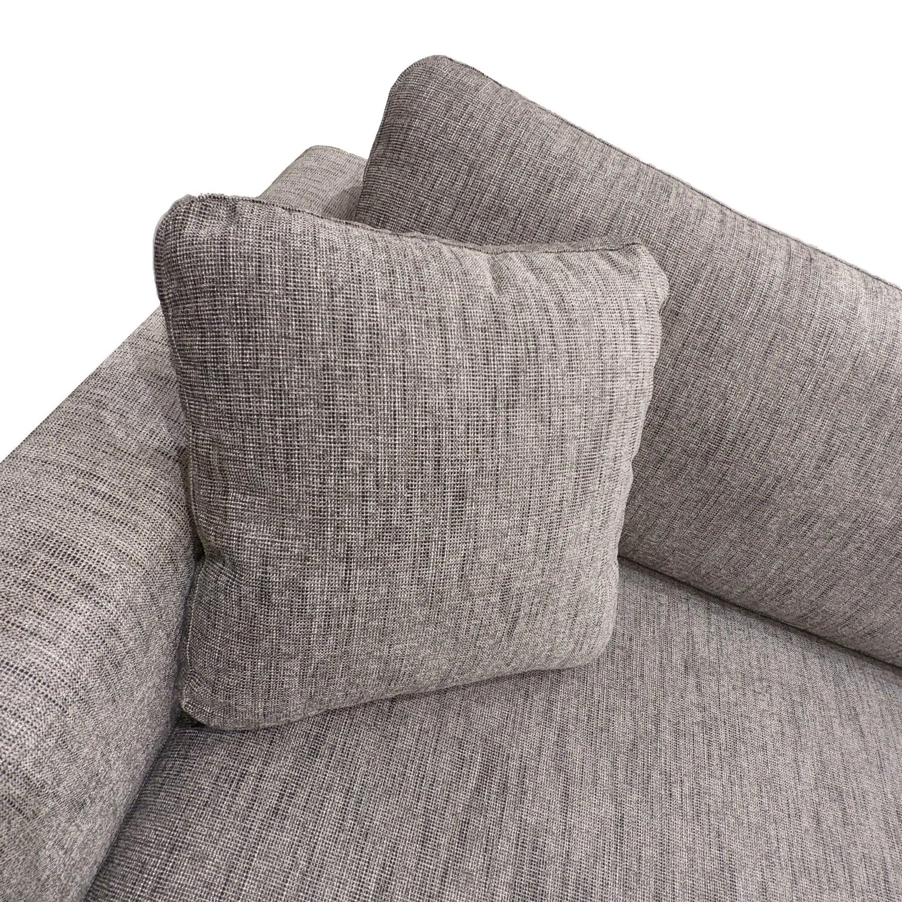 ANDERSON Woven Charcoal Sofa