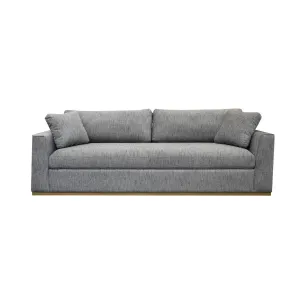 ANDERSON Woven Charcoal Sofa