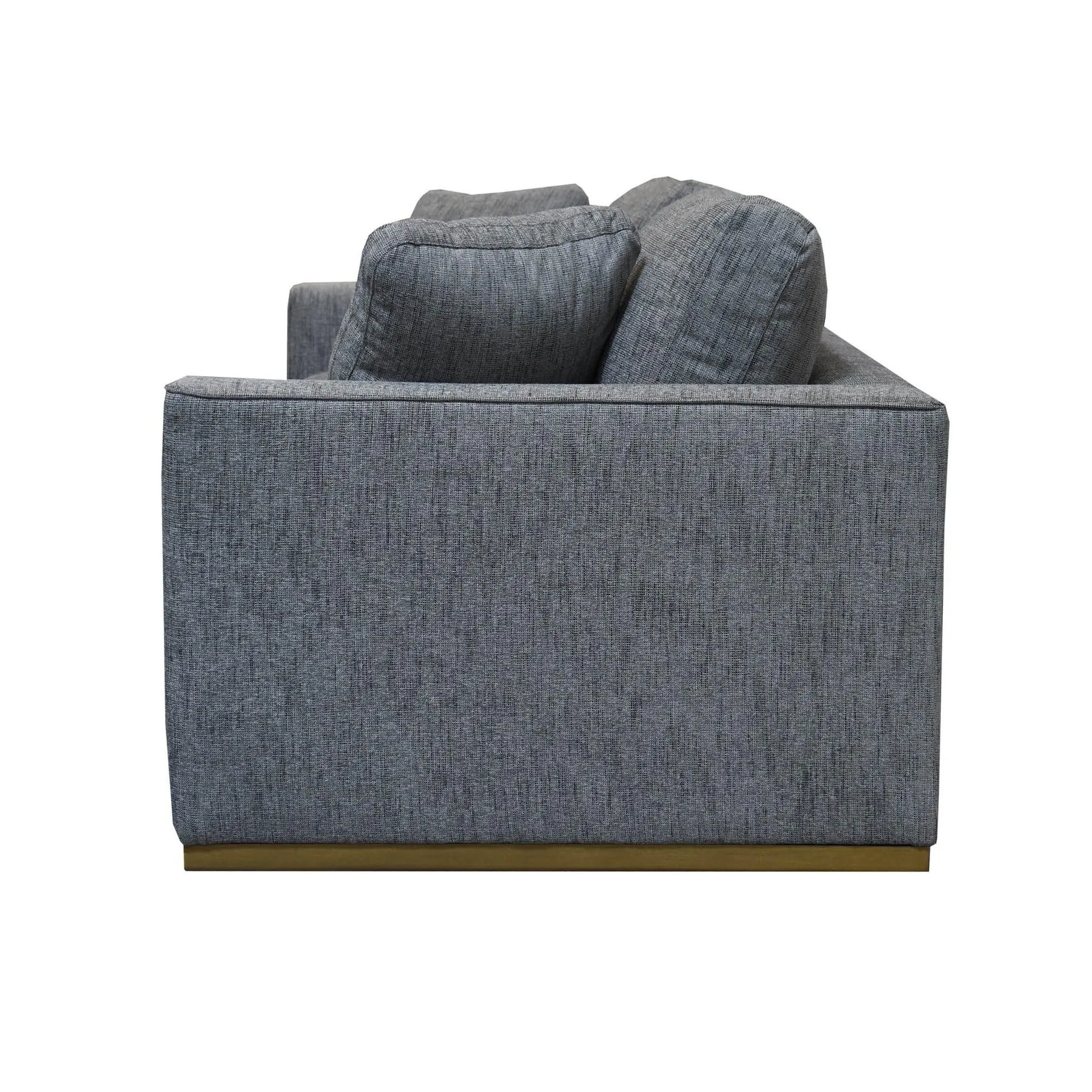 ANDERSON Woven Charcoal Sofa