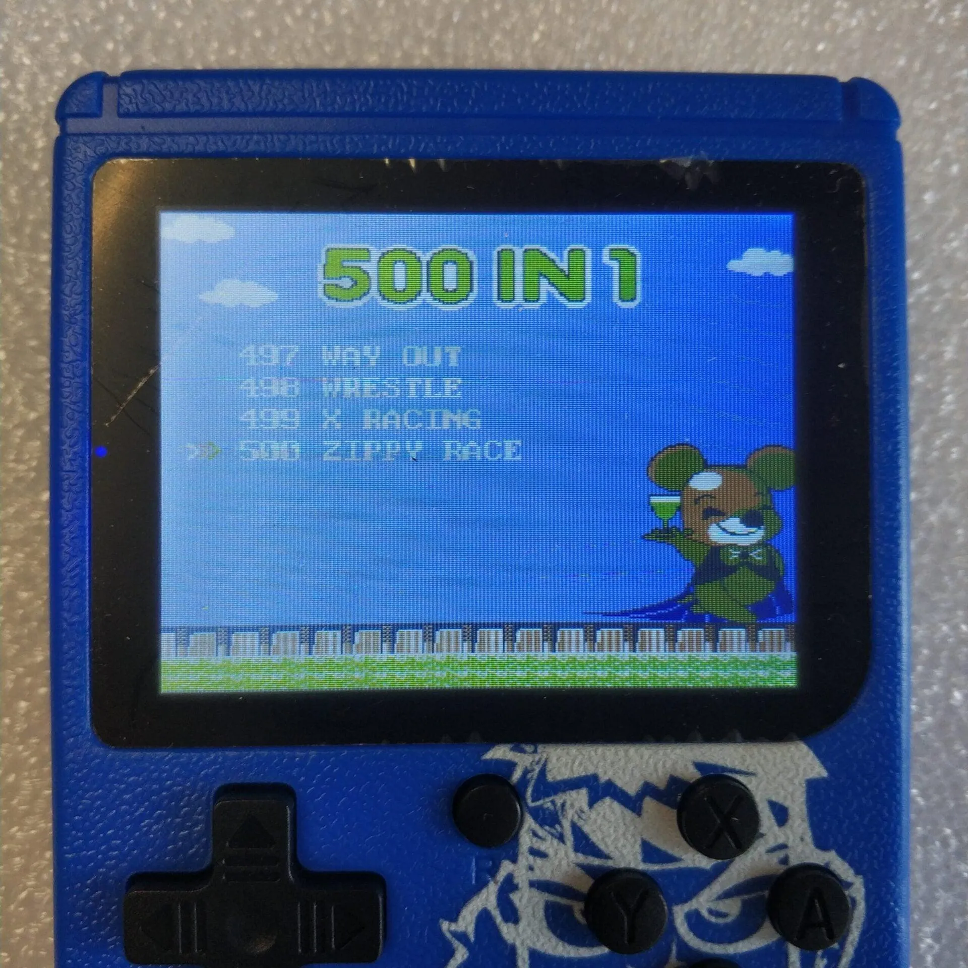 ANDOWL HANDHELD NES 8-BIT CONSOLE, 400-IN-1