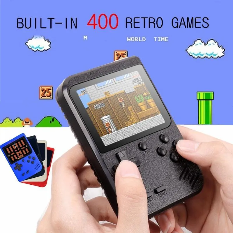 ANDOWL HANDHELD NES 8-BIT CONSOLE, 400-IN-1