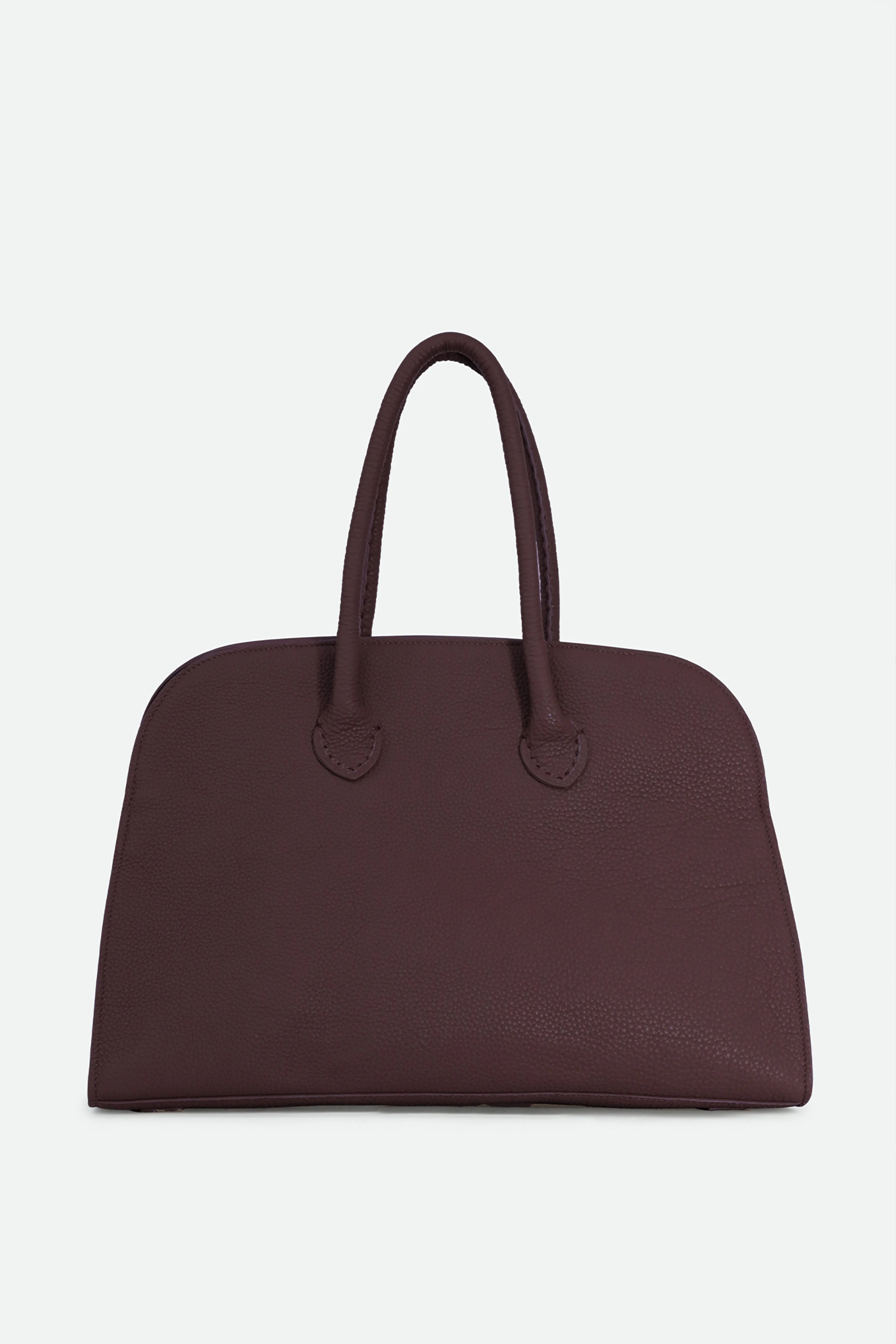 ARDEN HANDBAG IN FRENCH CALFSKIN BORDEAUX