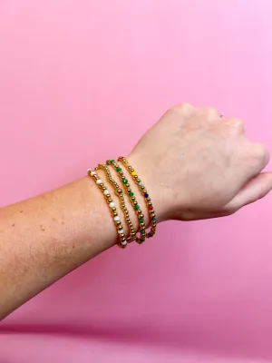 Assorted Colorful Crystal Stretch Bracelet