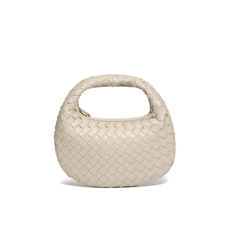 Basket Woven Mini Underarm Bag