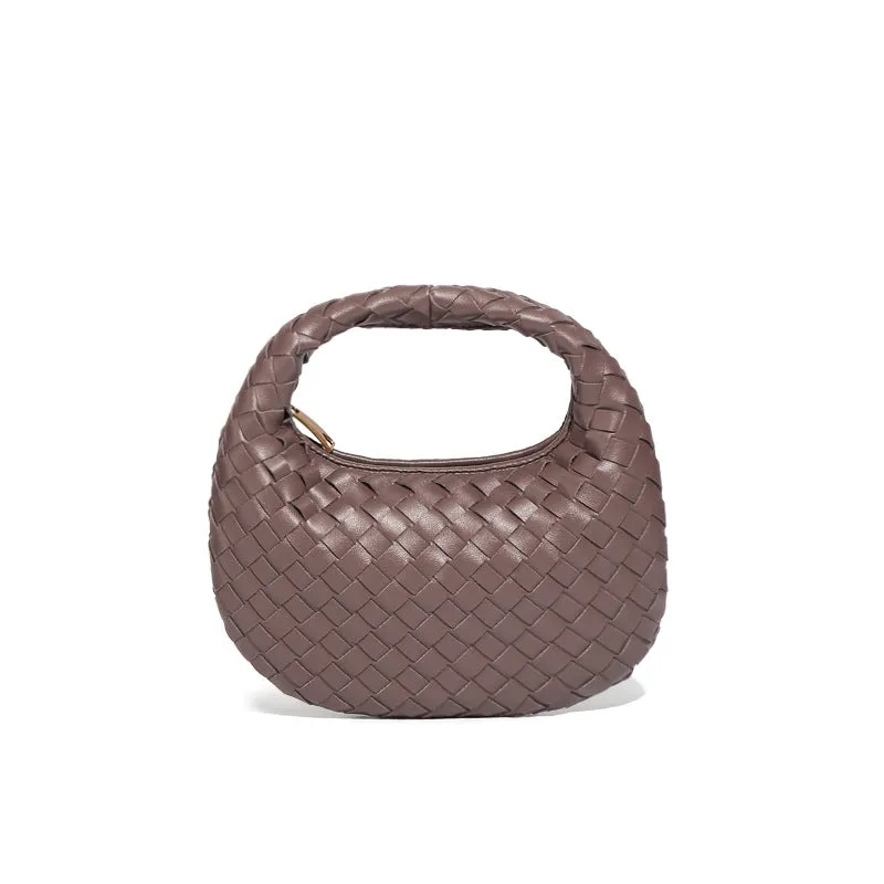 Basket Woven Mini Underarm Bag
