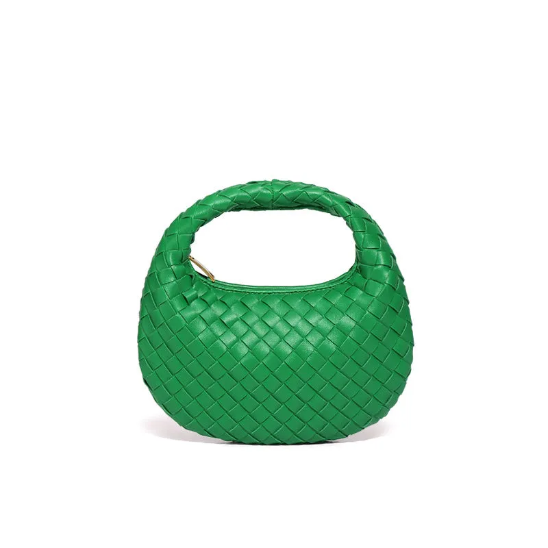 Basket Woven Mini Underarm Bag