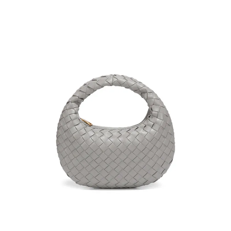 Basket Woven Mini Underarm Bag