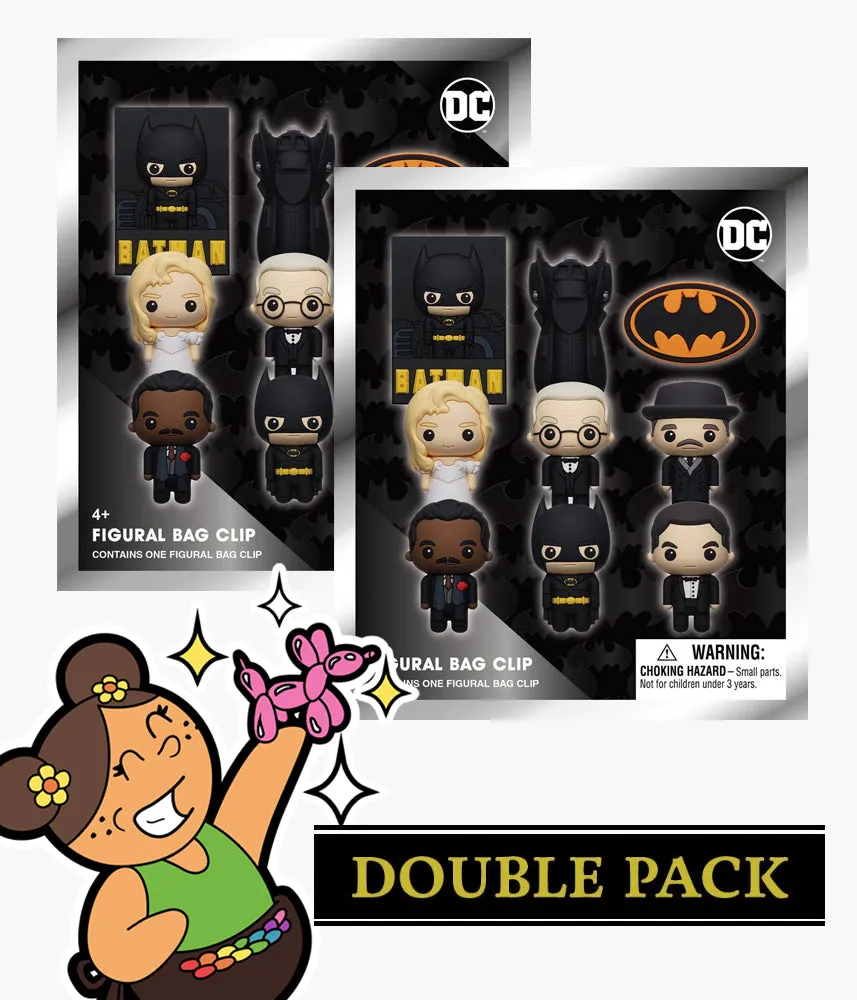 Batman 85th Anniversary - 3D Foam Bag Clip