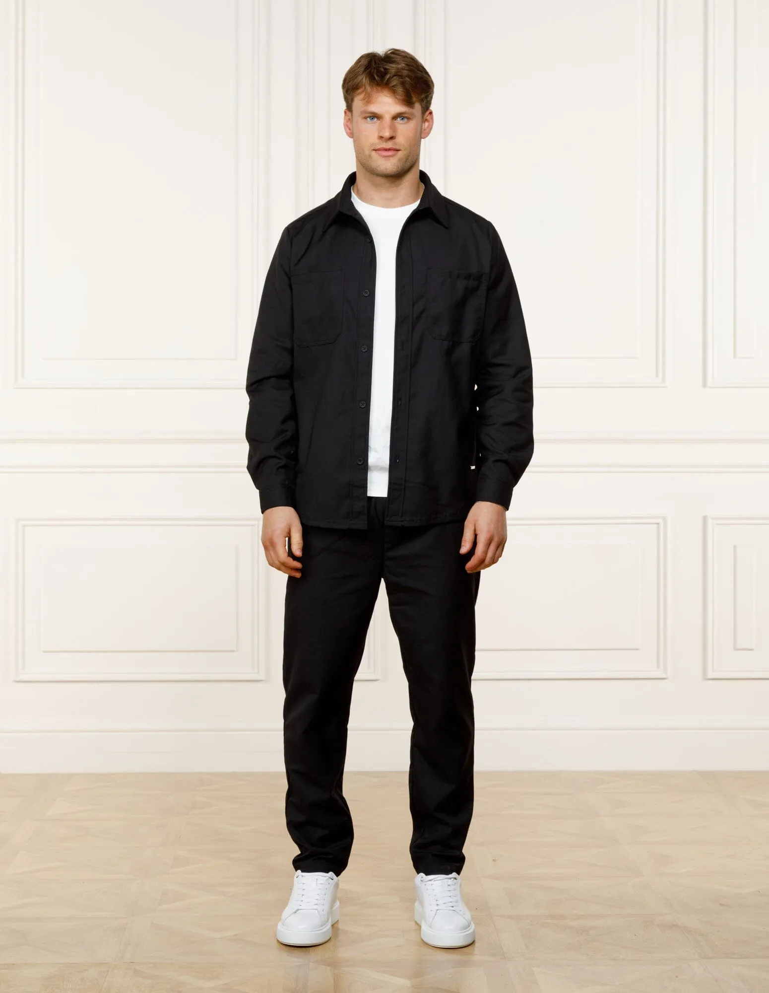 Black 365 Lightweight Overshirt