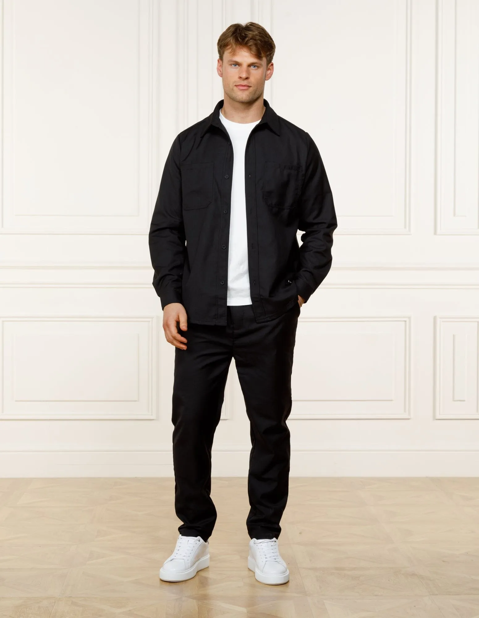 Black 365 Lightweight Overshirt