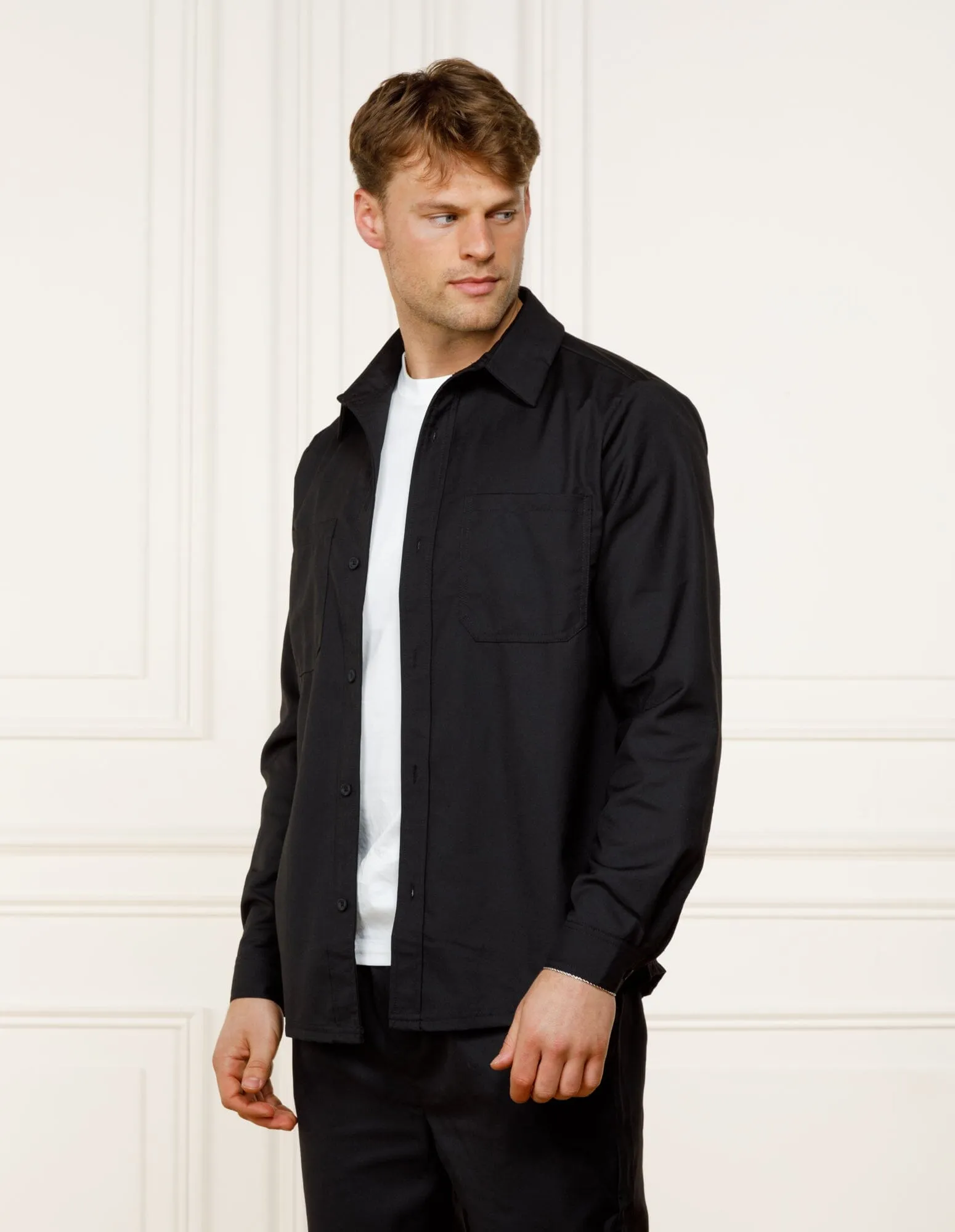Black 365 Lightweight Overshirt