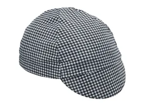 Black & White Houndstooth Cotton 4-Panel