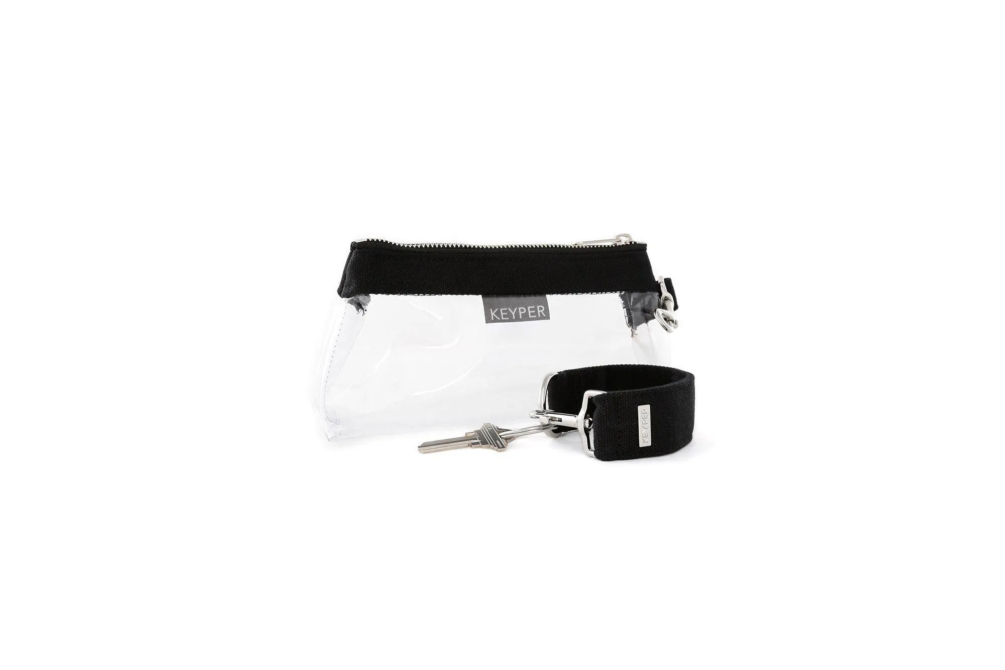 Black CANVAS 2-Piece KEYPIT Set • Wristlet