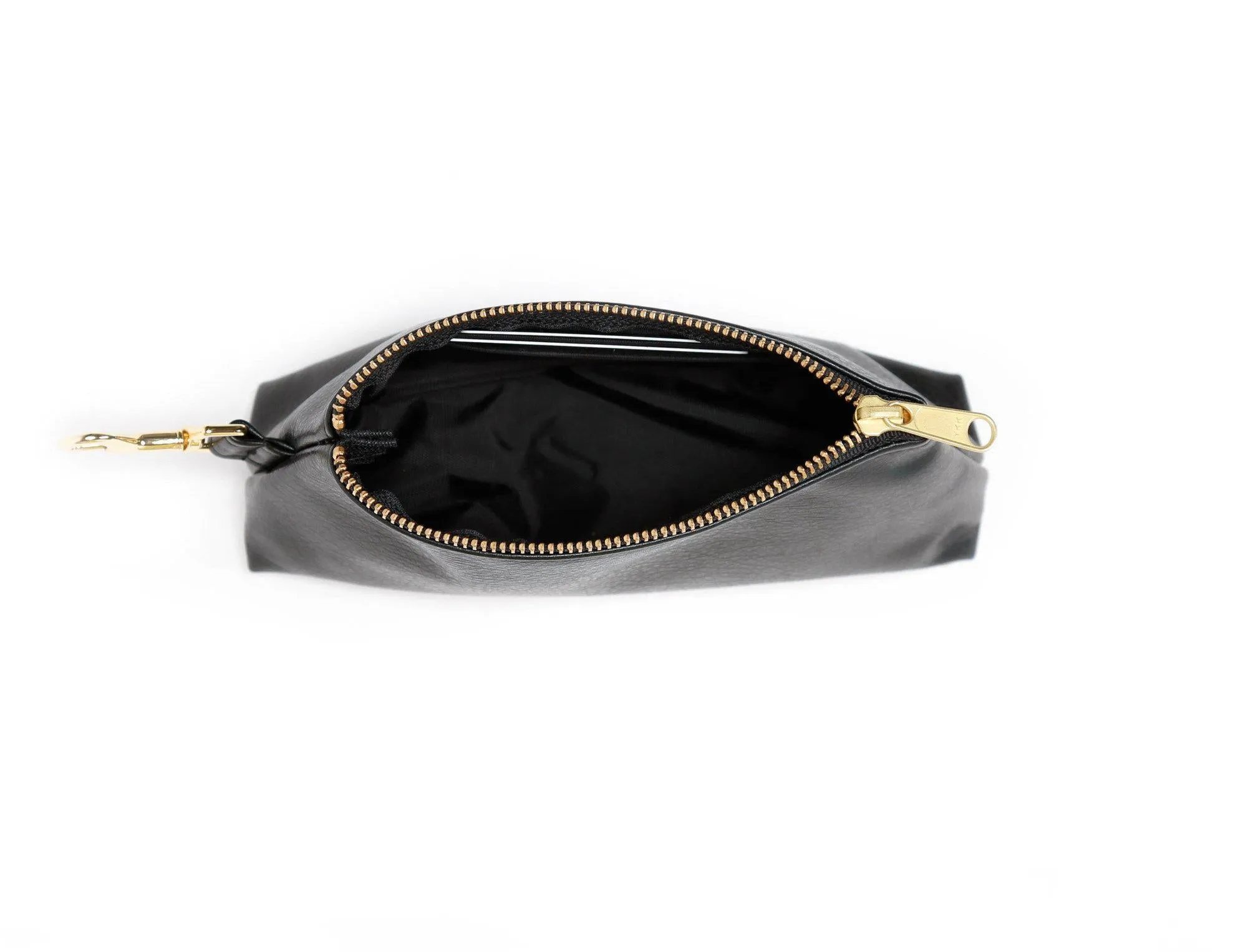Black CANVAS 2-Piece KEYPIT Set • Wristlet