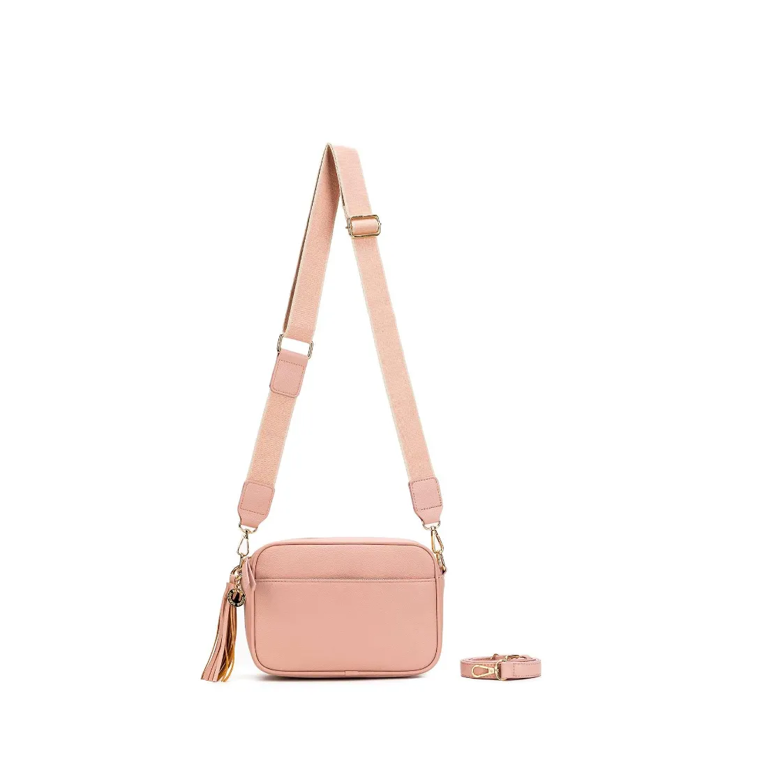 Black Caviar Designs Indie Crossbody Bag - Pretty in Pink
