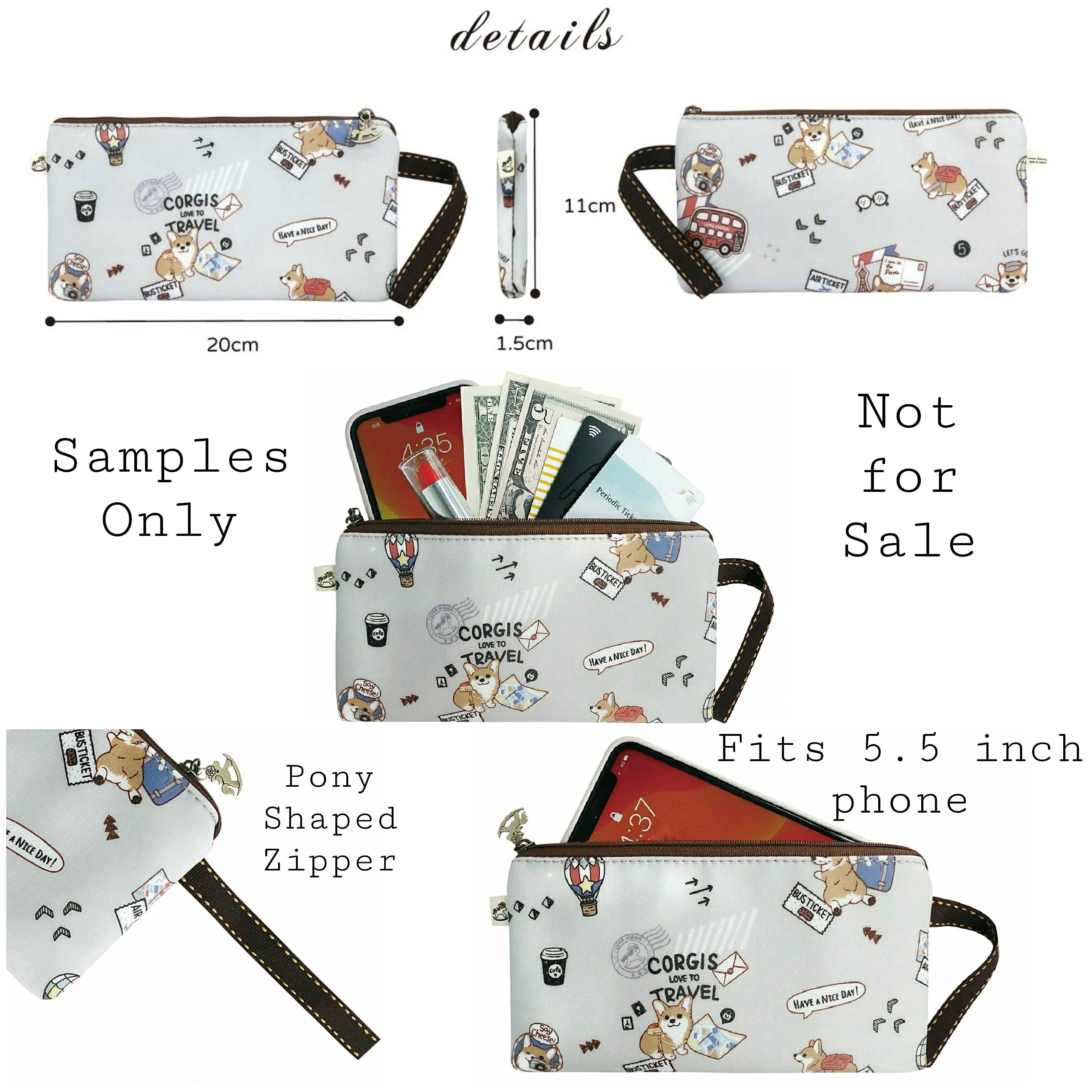 Black Nocturnal Sparks Long Coin Purse