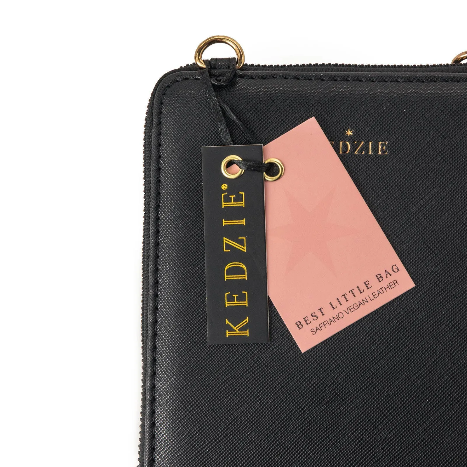 Black Perfect Compact Crossbody Bag