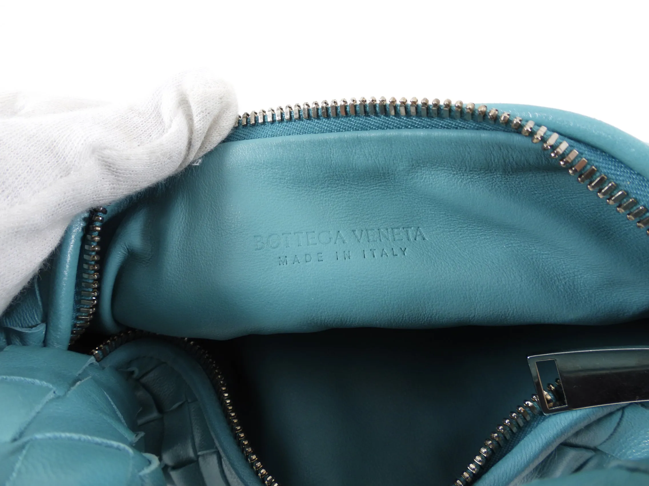 Bottega Veneta Mini Jodie Intrecciato Leather Bag