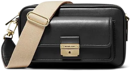 Bradshaw Medium Leather Camera Bag - Black