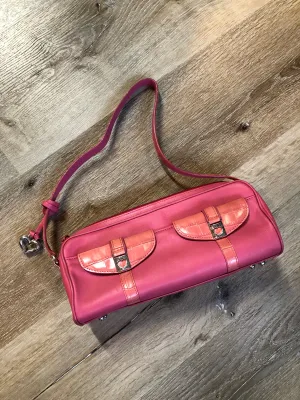 Brighton Bubble Gum Pink Leather Handbag, SOLD