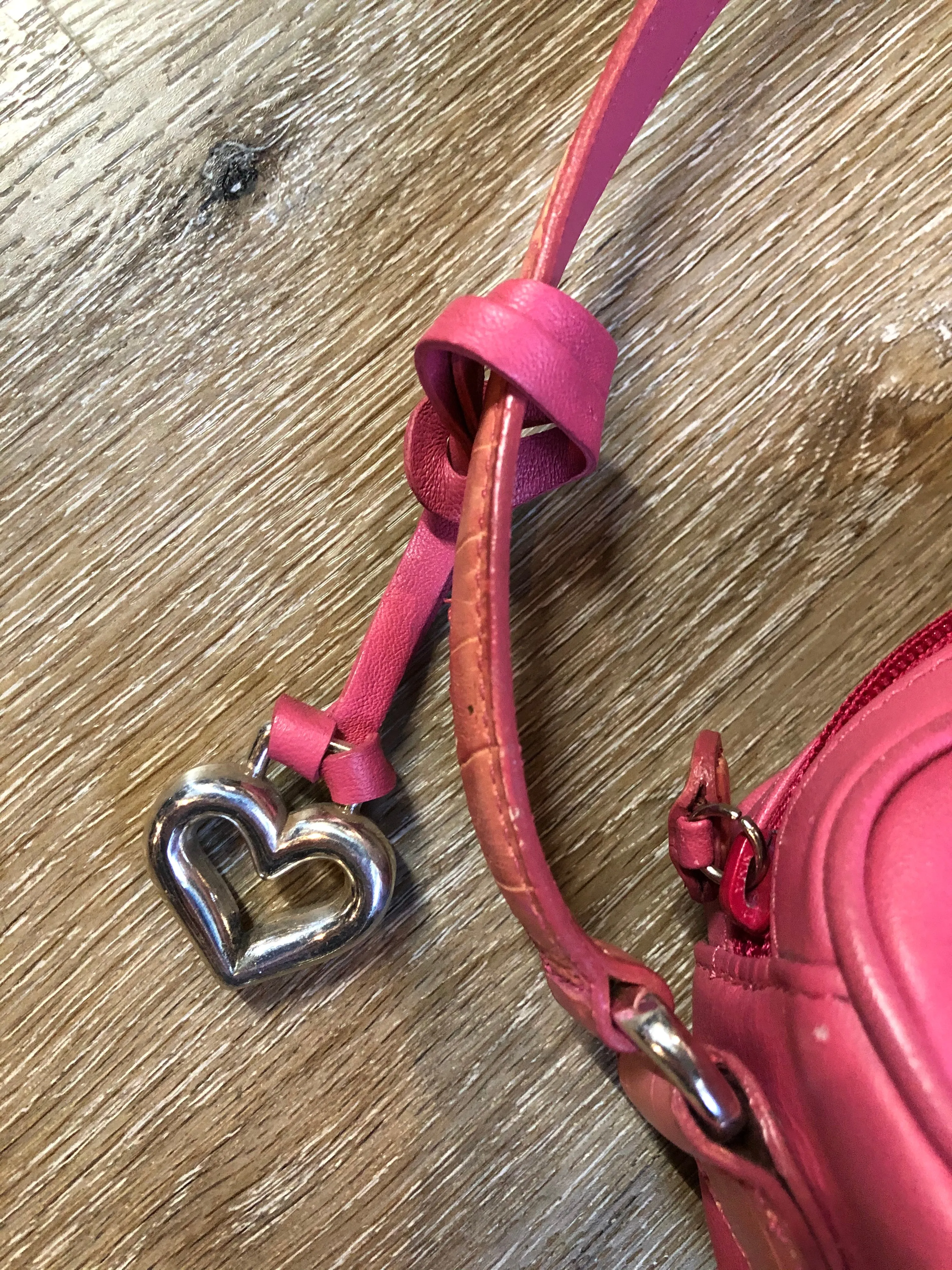 Brighton Bubble Gum Pink Leather Handbag, SOLD