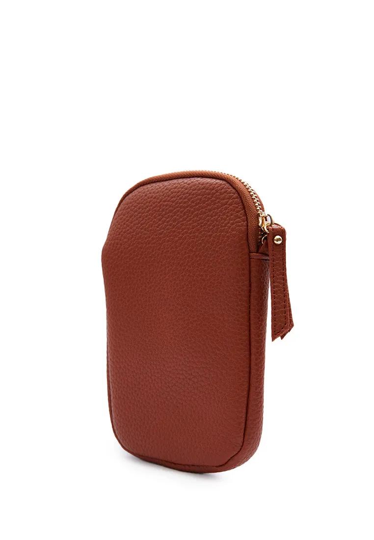 Brown Cross Body Phone Bag