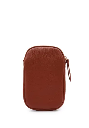 Brown Cross Body Phone Bag