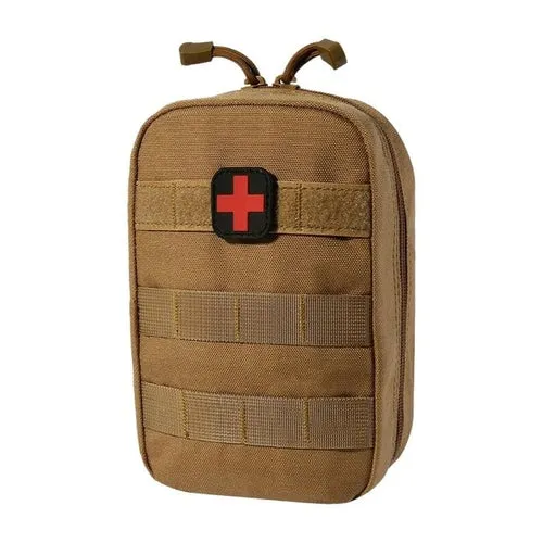 Camping Survival First Aid Kit Bag Military Tactical Medical Waist