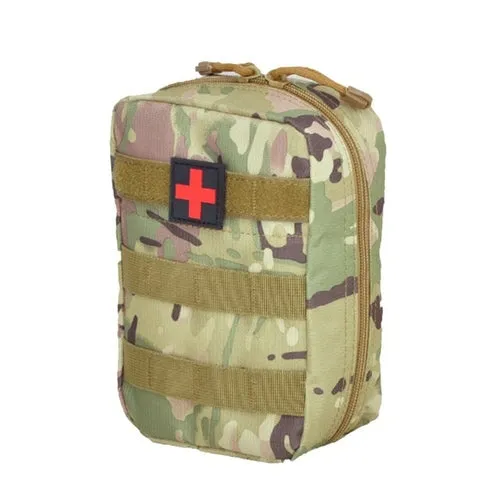 Camping Survival First Aid Kit Bag Military Tactical Medical Waist