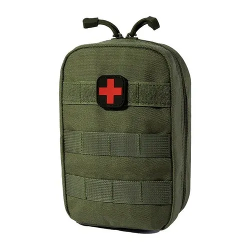 Camping Survival First Aid Kit Bag Military Tactical Medical Waist