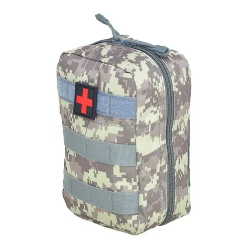 Camping Survival First Aid Kit Bag Military Tactical Medical Waist