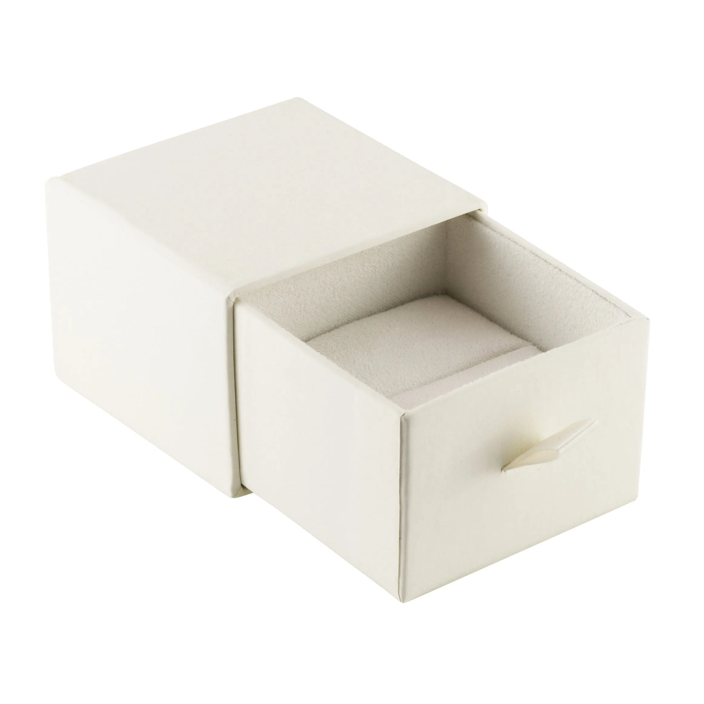 Cardboard Drawer Ring Box, Sleek Collection