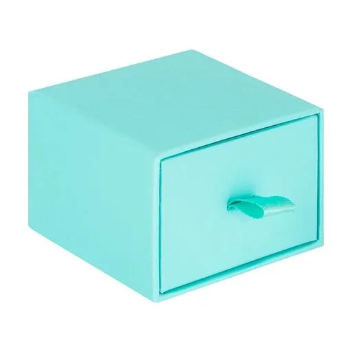 Cardboard Drawer Ring Box, Sleek Collection