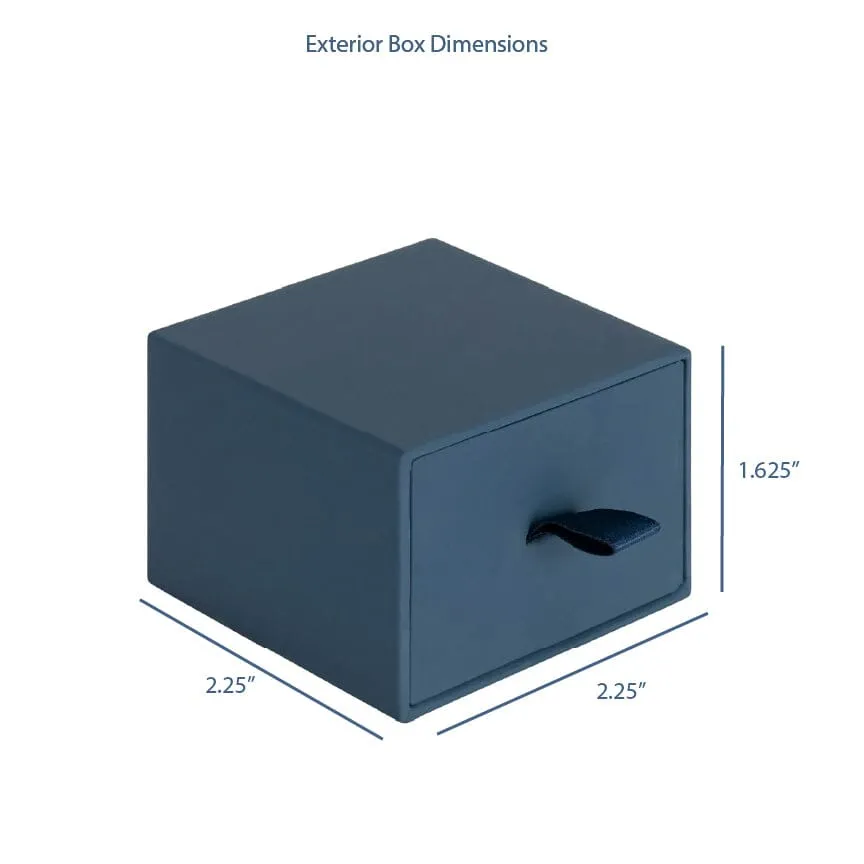 Cardboard Drawer Ring Box, Sleek Collection