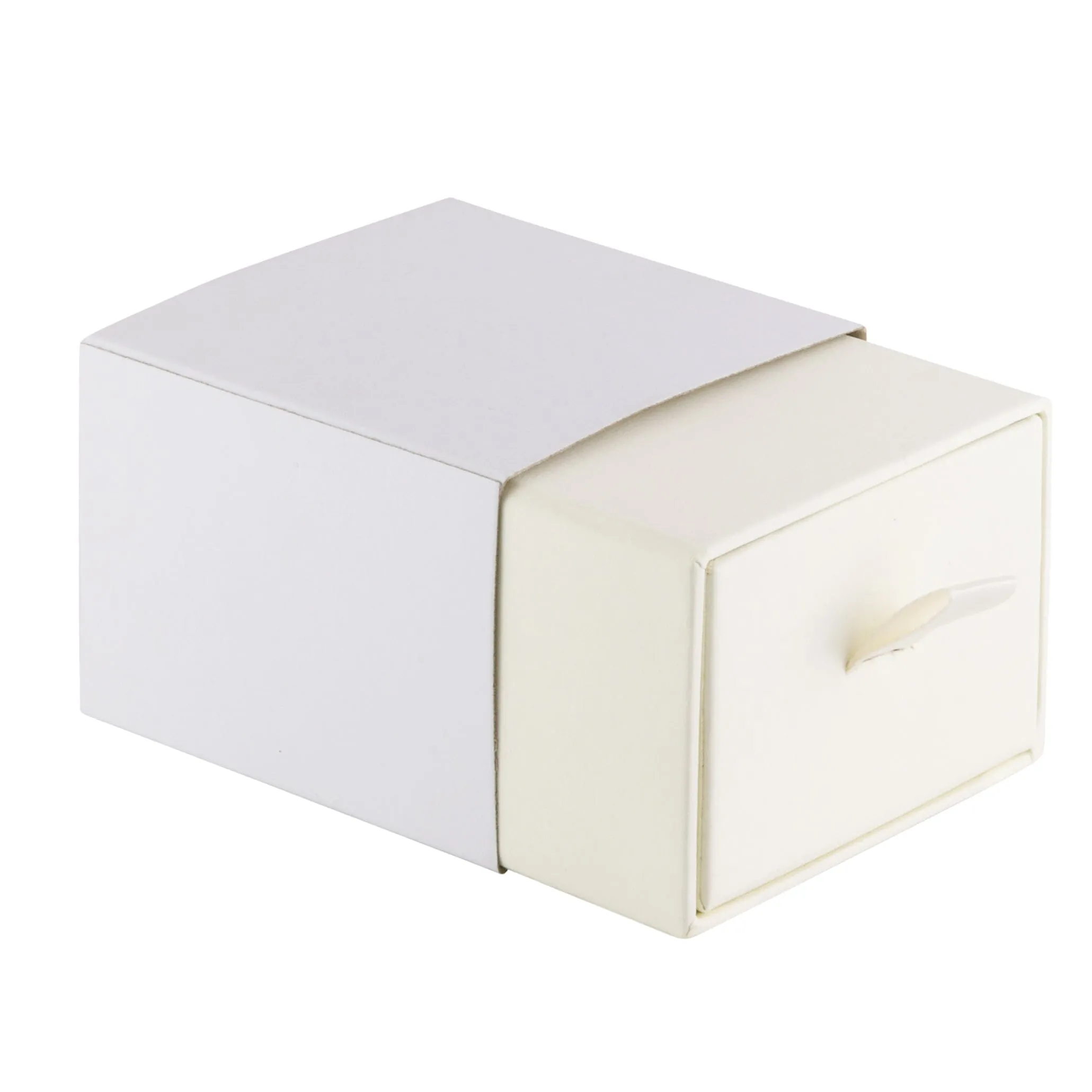 Cardboard Drawer Ring Box, Sleek Collection